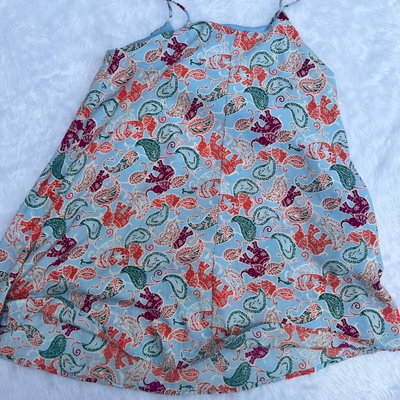 Peach Love California Paisley Elephant Dress - Picture 3 of 6